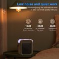 thumbnail image 4 of Amdohai Portable Air Conditioner Rechargeable Air Cooler Fan Air Conditioner Fan with Function Cooling Humidifier Filtration 3 Speeds Colorful Night Light, 4 of 8
