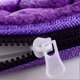 thumbnail image 3 of Almohadilla de lavado de felpa KAIYANG para tapizado de inodoro universal con cremallera morado, 3 of 5