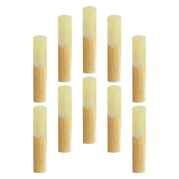 WRITWAA Alto Saxophone Reeds 10 Pack Lightweight Easy to Install for Clear Sound and Smooth Play