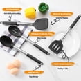 thumbnail image 4 of Set de utensilios de cocina E-far Silicone para utensilios de cocina antiadherentes, 4 of 7