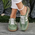thumbnail image 2 of UDAUDU Womens Sneakers 2026 Fashion Sneakers with Removable Insole Stylish and Lightweight Spring Summer Fall Shoes for Women Casual Non Slip Lace Up Walking Footwear Green, 2 of 7