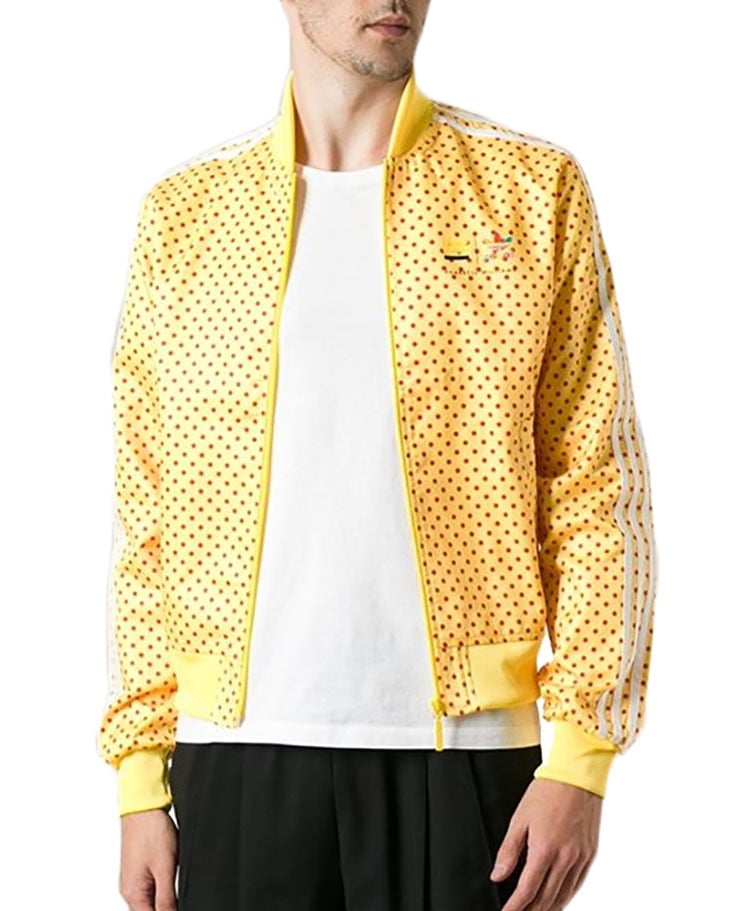 pharrell adidas jacket polka dot