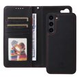 thumbnail image 3 of Allytechgroup Flip Case for Samsung Galaxy S24 FE with Credit Card Slot, RFID Blocking PU Leather Case with Hand Wrist Slim Fit Shockproof Full Body Protective Cover for Galaxy S24 FE, Black, 3 of 6