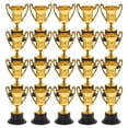 thumbnail image 1 of MOVTOTOP 20 Pcs Trophée de Récompense pour Enfants, Gobelet en Plastique, Petit Gobelet avec Base Doré, 1 of 1