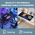 thumbnail image 6 of Large Mouse Pad Moon Phase Extended Gaming Mouse Pad Non-Slip Desk Mat with Stitched Edge Laptop Computer Keyboard Mousepad for Office Home 35.4" x 15.7", 6 of 6