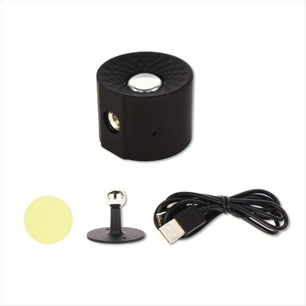 Lámpara de Pared LED con Control Táctil, Control Remoto IR, Rotación de 360°, Recargable por USB, Luz Portátil Inalámbrica para Dormitorio.