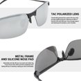 thumbnail image 3 of OPTOFENDY Polarized Outdoor Sport Sunglasses Men Women, UV400 Protection Sports Glasses, 3 of 5