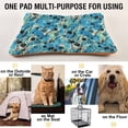 thumbnail image 5 of Iauyy 36x24in Washable Dog Bed Mats, 4cm Thick Comfort Pet Bed with Non-Slip Bottom for Crates, Indoors & Outdoors - Puppy Essentials,Impressionist Dance Effect, 5 of 5
