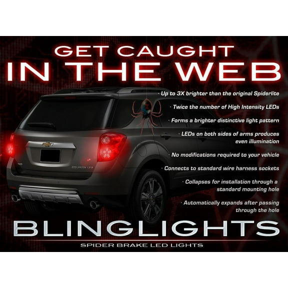 For The Chevrolet Equinox White LED Tail Lamp Spider Light Bulbs Custom Replacement