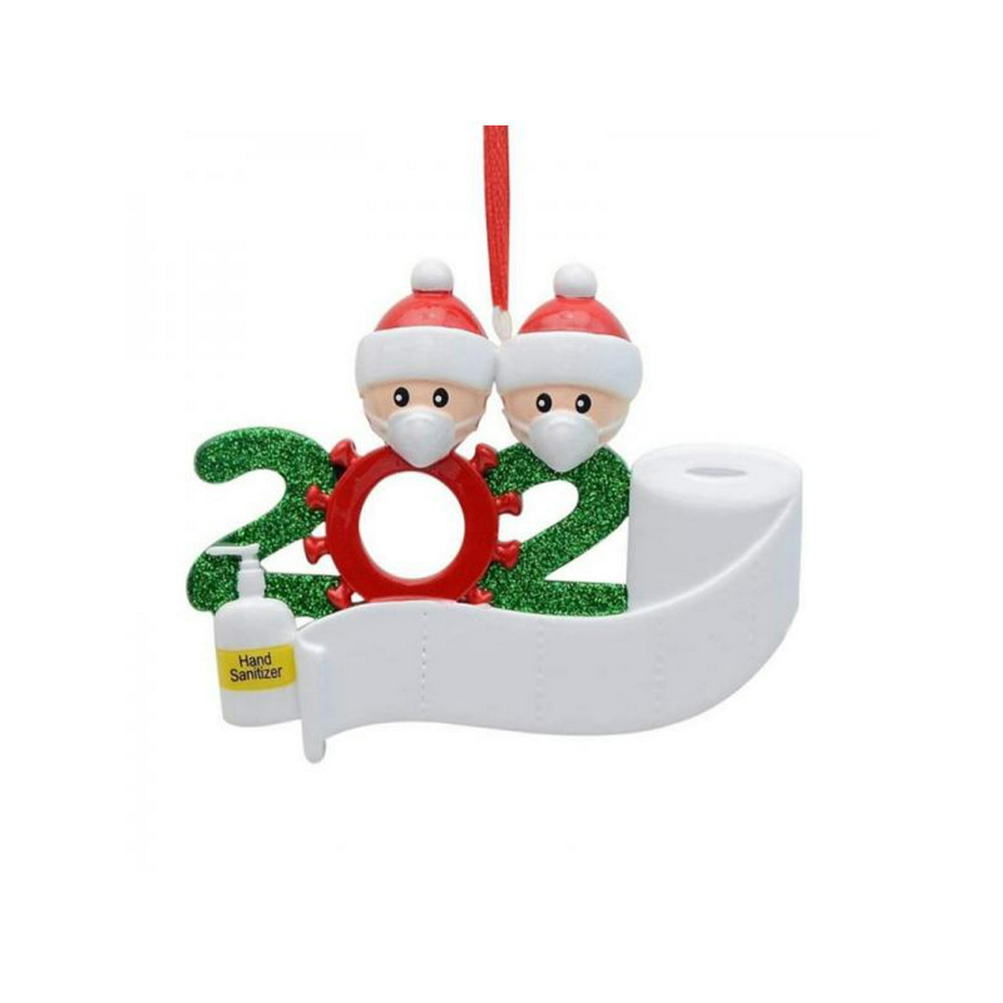 2020 Quarantine Stayed At Home Family Of 4 Personalized Tree Christmas Ornament Walmart Canada