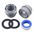 thumbnail image 4 of LEFU 4560 Hose Conversion Adapters Kit Compatible with 40mm to 1 1/2 Inch Pool Inlet/Outlet for Intex Pool Pump Sand Filter Above Ground Pools Part （2Pcs Adapter and 1Pcs Belt）, 4 of 7