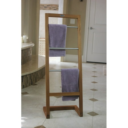Aqua Teak Free Standing Towel Stand