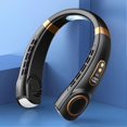 thumbnail image 2 of 5 Speed Handfree Neck Fan, LED Display Cooling Neck Fan, Lightweight Low Noise Hand-free Cooling Fan for Summer Daily Use, 2 of 5