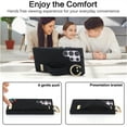 thumbnail image 6 of Frusde for Samsung Galaxy S24 Ultra Leather Case with Kickstand Wrist Strap Slim Shockproof Cover for Women, 6 of 6
