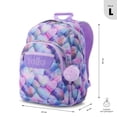 thumbnail image 3 of TOTTO Mochila Escolar Grande para Niña Porta Laptop 14 Repelente a Líquidos | 20 L - ACUARELA Purpura G, 3 of 6