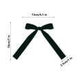 thumbnail image 3 of 12-Pack Velvet Christmas Bows, Wreath & Tree Ribbon Décor, festive accents for christmas decorations & gifts, 3 of 5