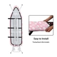 thumbnail image 4 of HELLHERO Ironing Board Cover, Standard Size 15 x 54, Thick Padding with Elasticized Edges, (Rainbow Flowers), 4 of 5
