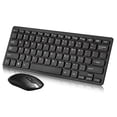 thumbnail image 3 of Lubelski Kit Clavier Sans Fil Ultra-Mince 2.4GHz pour PC Ordinateur Portable, 3 of 7