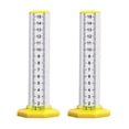 thumbnail image 2 of Colaxi Gradienter Durable Stable Base Ceiling Leveling Special Ruler for Decoration White 2 piece, 2 of 8