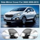 thumbnail image 4 of Car Styling Side Mirrors Glossy Pairs Cover Accessories for Peugeot 3008 2009-2015 Rearview Rear Vie, 4 of 5