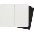 thumbnail image 2 of Cuaderno Moleskine de tapa blanda, grande, cuadrado, negro, x3, 2 of 5