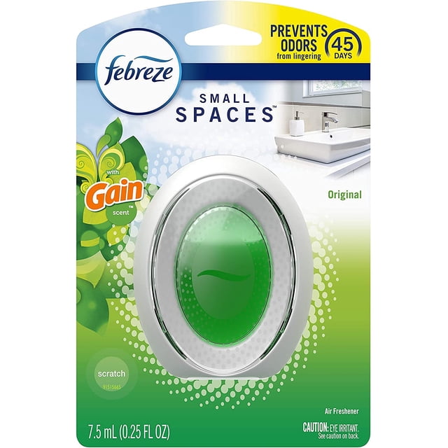 Ambientador Febreze Gain de 7,5 ml para espacios pequeños, paquete de 6
