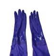 thumbnail image 4 of Guantes de goma Soledad resistentes al aceite para pesca azul, 4 of 8