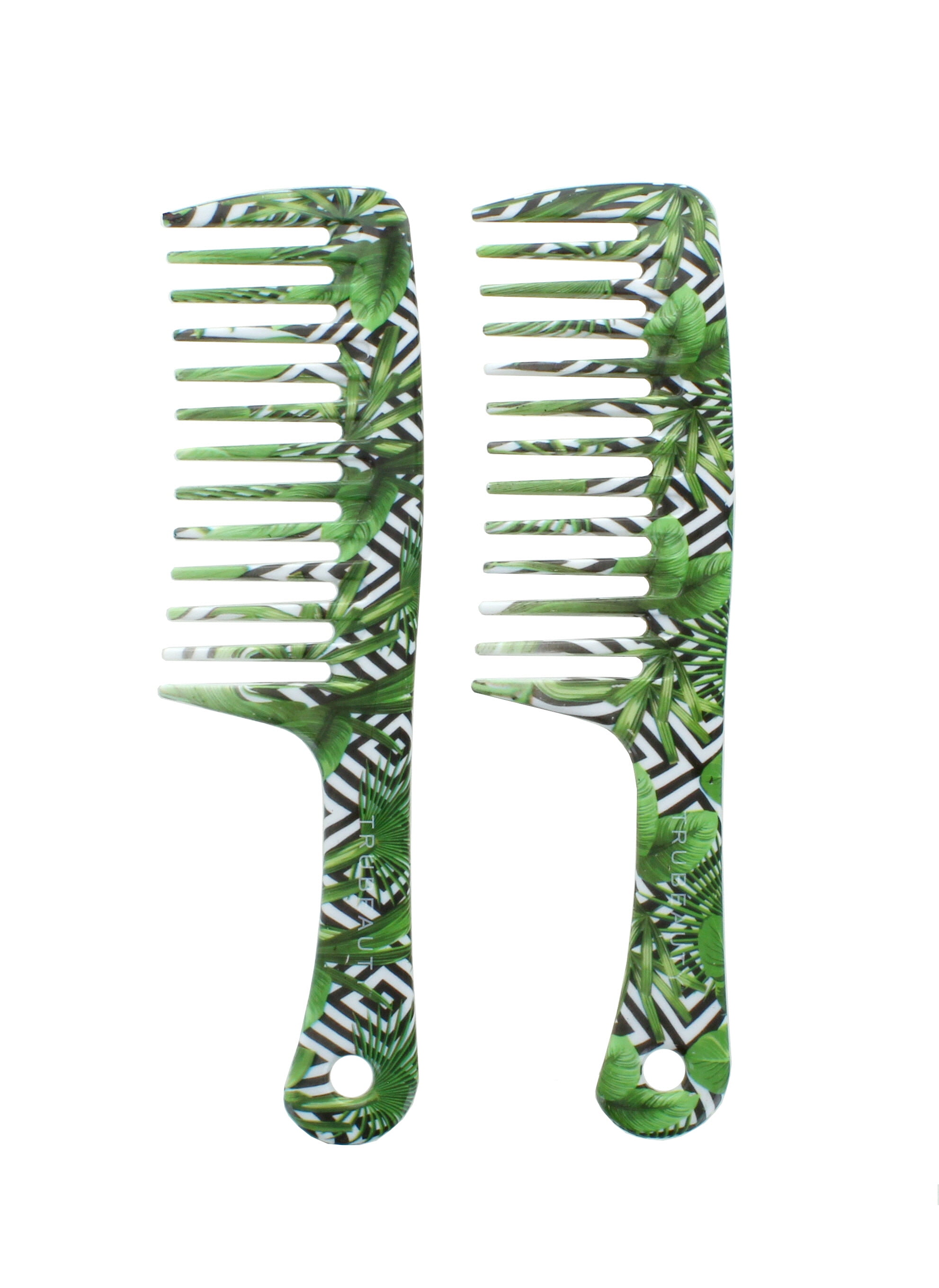 Lot of 2 Detangling Combs Wide Tooth Shower Conditioner Combs