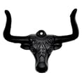 thumbnail image 3 of Adorno de gancho para sombrero de vaquero, escultura de cabeza de toro, perchero retro para sombrero de vaquero, decoración de pared para armario de, 3 of 9
