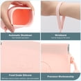 thumbnail image 4 of Bolsa de silicona para golosinas para perros WALLFID con cierre automático, rosa, 4 of 6