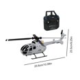 thumbnail image 4 of Avión Rc Drone Quadcopter Avión de 6 ejes Alarma de bajo voltaje El mejor regalo (Batería gris 3) Ndcxsfigh libre de BPA, 4 of 8