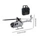 thumbnail image 5 of Drone Quadcopter Avión de 6 ejes Alarma de bajo voltaje El mejor regalo (gris 1 batería) Ehuebsd libre de BPA, 5 of 9