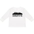 thumbnail image 3 of Inktastic Charlotte North Carolina Skyline NC City Boys or Girls Long Sleeve Toddler T-Shirt, 3 of 5