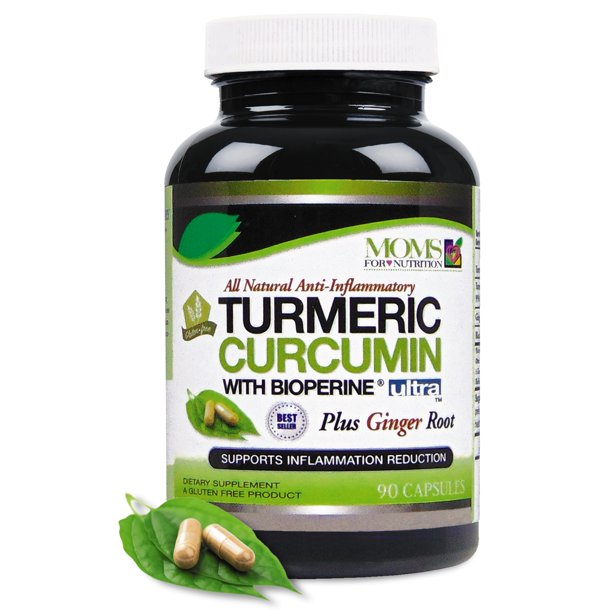 Turmeric Curcumin Complex with Black Pepper Extract 1650 mg Walmart