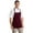 Maroon, variant on Port Authority Medium Length Apron with Pouch Pockets-One Size (Hunter)