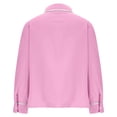 thumbnail image 4 of Eres Más Que una Camisa de Puntuación de Prueba Casual de Manga Larga Cuello Redondo Blusa de Poliéster Bufanda Camisa Top Mujer Sudadera de Moda, 4 of 6