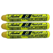 3 Markal B Yellow Tire Chalk Paint Sticks Crayon Surface Marker Graffiti Art