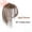 Light Brown, variant on Kingswick 3D Air Bangs Hair Topper Extension Invisible Seamless Thin Neat Air Bangs,Light Brown
