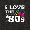 thumbnail image 4 of Inktastic I Love the '80s-musical Notes Women's Plus Size T-Shirt, 4 of 5