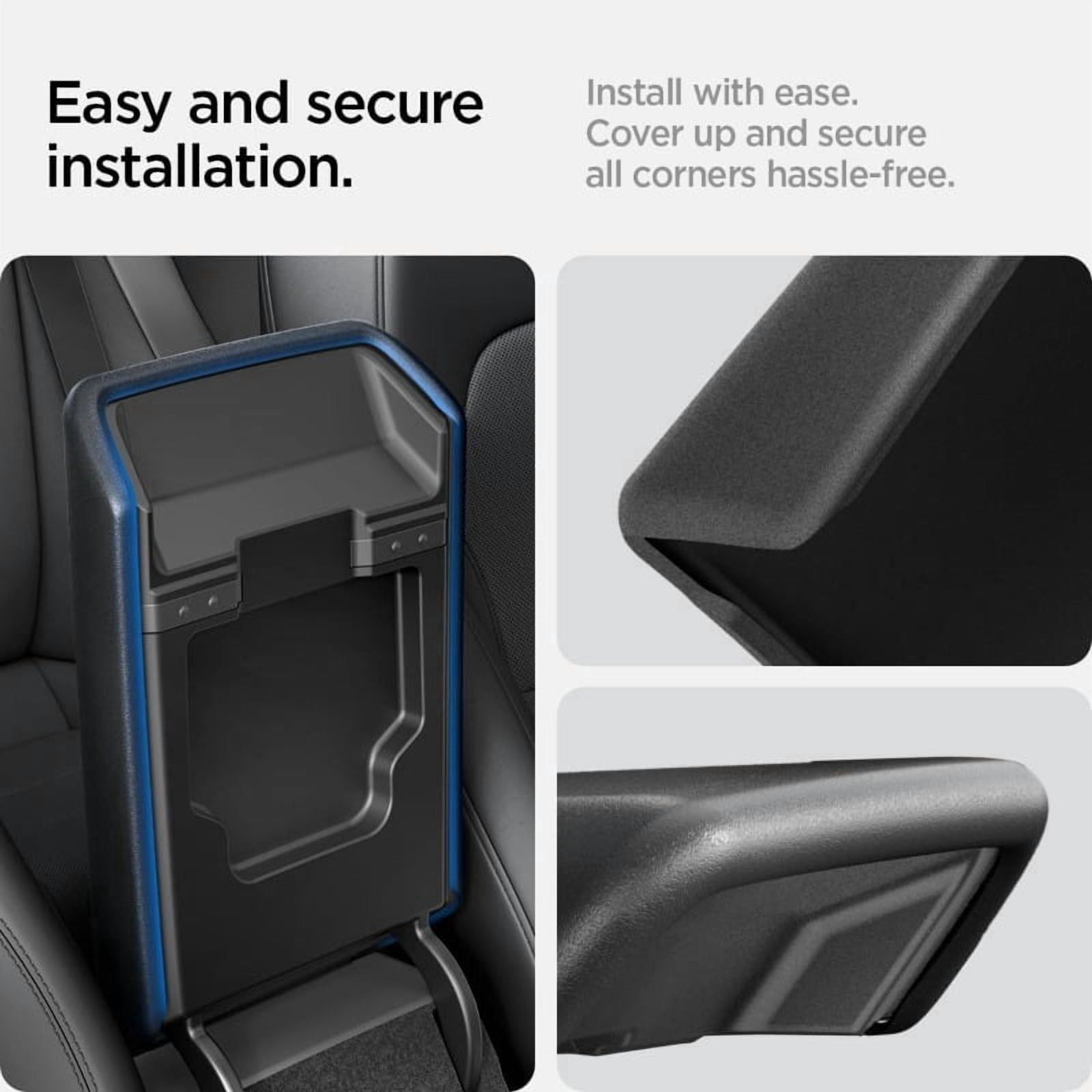 Rmrest Seat Covers for Tesla Model Y 2025 Juniper & Model 3 Highland 2024 - 2025, Black