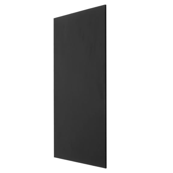 UHMW Ultra High Molecular Weight Polyethylene Sheet, 1/8" Thick 12" x 24'' Black