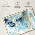 thumbnail image 6 of Elephant Stock Dynamic Abstract Texture Wall Art - Horizontal Canvas Wall Art - Living Room Wall Decor - Abstract Canvas - Blue And Orange Decor - 30" x 20", 6 of 8