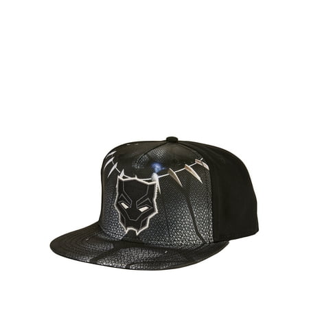 Rider Ball Cap - Black Panther Suit Ballistic Fabric Ball Cap with Flat Bill and Adjustable Snapback Closure
