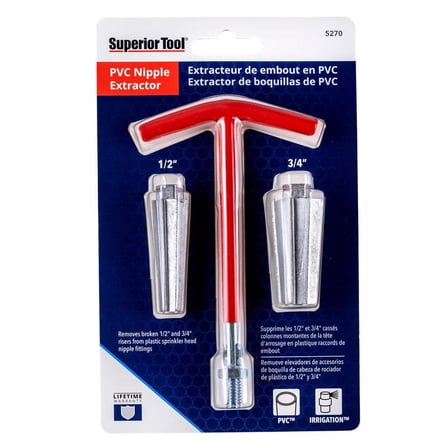 Superior Tool Riser Removal Tool,1/2,3/4 in,Steel 5270