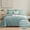 Green, variant on Aisbo Fluffy Queen Comforter Set - Light Green Fleece Soft Comforter for Queen Size Bed, Luxury Warm Bedding Set for Winter, Fuzzy Bed Set 3 Pieces (1 Comforter, 2 Pillowcases)