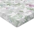thumbnail image 2 of Ambesonne Floral Fitted Sheet, Vintage Seamless Pattern, Full Size, White and Reseda Green, 2 of 3