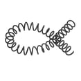 thumbnail image 4 of Spiral Binding Coils, 20Pcs Plastic Spiral Binding Spines  For Work Black, 4 of 8