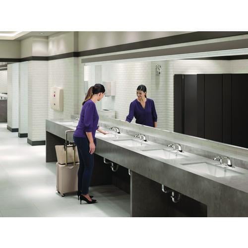 Tc Oneshot Dispenser, 1,600 Ml, 6.8 X 9.8 X 13.8, Polished Chrome