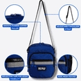 thumbnail image 5 of J World Crux Crossbody Sling Pack, Navy, 5 of 6