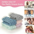 thumbnail image 4 of Aquvino 5 Pairs Fuzzy Socks for Woman Cozy Fluffy Winter Slipper Warm Socks Warm Winter Woman Socks Sleeper Woman Socks for Pajamas, 4 of 12